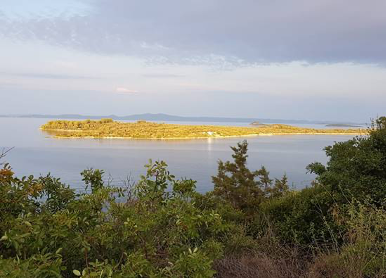 Blick von Žman auf Dugi Otok